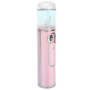 Nano Facial Steamer Mist Spray, USB Rechargeable Portable Facial Mister Handy Nano Mist Pulvérisateur pour Visage Hydratant Hydratant, Mini Vapeur Visage Portatif