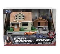 Nano Fast Furious : Dom's House avec 2 véhicules cultes Jada Toys
