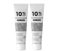 Nano Hydroxyapatite Dentifrice - 2 × 120g Dentifrices Blanchissant Reminéralisant,Sensible À La Menthe Rafraîchissante,Pâte Dentaire Sans Fluors Naturel