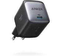 Nano Ii Chargeur Usb-C 65 W Avec Puissance De Charge Rapide, Technologie Gan Ii, Compatible Avec Macbook Pro/Air, Galaxy S20/S10, Iphone 15/Pro, Ipad Pro, Pixel (Noir)[X668]