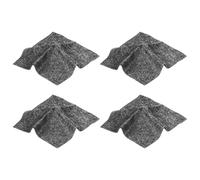 Nano - Magic Scratch Removal Cloths For Car Paint | Polishing 4 Pieces Portable Reusable | Car Scratches Nanowipe Cloth For RV Sedan Truck Travel Daily Commuting Garage Detailing Shops