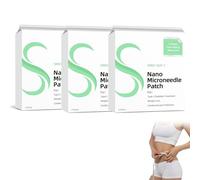 Nano Microneedle Patch, 2025 Nouveau SMGT-GLP-1 Microneedlepatch, GLP-1 Microneedlepatch de longue durée pour les femmes (3PCS)
