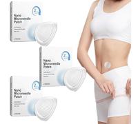 Nano-Microneedle Skin Care Patch, Microneedle Patch, Soutien ciblé, Maintien des courbes parfaites du corps pour les femmes et les hommes (3pcs)