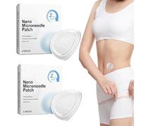 Nano-Microneedle Skin Care Patch, Microneedle Patch, Soutien ciblé, Maintien des courbes parfaites du corps pour les femmes et les hommes (2pcs)
