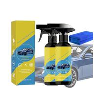 Nano Quick Coat Restore Spray, 2026 Advanced Ceramic Car Coating Agent, Long-Lasting Paint Shine, Scratch Repair & Hydrophobic Protection, 120ml (2 set)