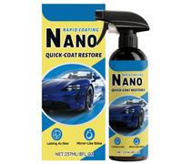 Nano Quick Effect Coating Agent, Car Nano Coating Spray - Quick Restore Mirror Shine, Long-Lasting Protection, High Gloss Car Polish Spray, Reduces Water Spots & Stains, For Vehicle Surfaces