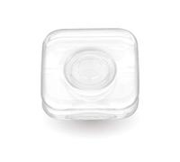 Nano Rubber Pad Support de téléphone portable autocollant universel pour téléphone portable voiture sans trace Bloc de gel multifonction carré Pack de 1