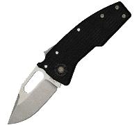 Nano-Shark® - AUS10A - Clip Point - GRN - Black