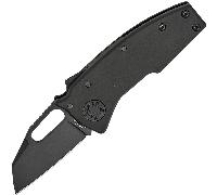 Nano-Shark® - Stealth - 20CV - Shark Foot - Black Aluminum