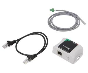 Nano Temperature Sensor POE LAN Temperature Module Number of Ports: 1 10-24VDC L