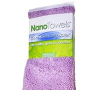Nano Towels - l'incroyable Chiffon écologique Qui nettoie pratiquement Toutes Les Surfaces avec Seulement de l'eau. Fini Les Serviettes en Papier ou Les Produits Chimiques Toxiques. Lot de 4 (35,6 x