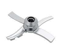 NANOBABY Lame de rechange compatible avec les machines à crème glacée Ninja Creami NC300, lame de mélange de rechange pour Ninja NC299AMZ NC301 CN305A CN301CO, en acier inoxydable, argenté