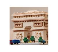 Bandai Nanoblock Maquette Arc de Triomphe Deluxe 1560 pièces Kit 12+ NBC045