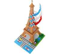Nanoblock - Bandai - NB057 - Tour Eiffel - 500 pieces - a monter soi-meme - 8 ans et plus