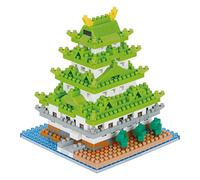 nanoblock - Bâtiments célèbres dans le monde entier - Château de Nagoya, kit de construction Sight to See