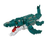 Nanoblock - Dinosaures - Dinosaur Deluxe Edition Mosasaurus, Advanced Hobby Series - Kit de construction