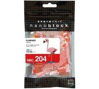 nanoblock NAN-NBC204 Flamingo Toy, Multicolor, Bandai
