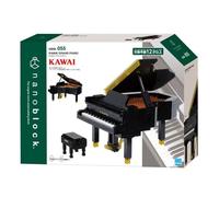 nanoblock - Instruments - Piano à queue Kawai, kit de construction Advanced Hobby Series