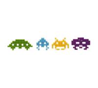 nanoblock Space Invaders Modèle NBCC108 Blocs de construction Puzzles pour adultes et enfants | Construisez vos propres kits de modèle en plastique avec des mini briques. Cadeau idéal pour les