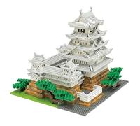 Nanoblock Kawada - Château de Himeji - 6000 pièces - Taille 220mm x 240mm x 240mm - Pour tous les âges - Grande Taille et Détaillé