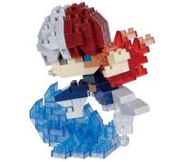 Nanoblock - My Hero Academia - Shoto Todoroki Ver. 2, collection de personnages - Kit de construction