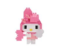Nanoblock My Melody Dreaming Angel - Mini Figurine à Construire Micro-Blocs | Kawada Nanoblock Bandai - My Melody version Ange avec ailes et cœur, 180 pièces, modèle à construire - NBCC275