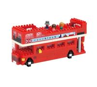 nanoblock NAN-NBH080 London Tour Bus Toy, Multi-Colour