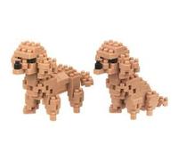 nanoblock-nanoblock-NBC-252-Dog Breed Toy Poodle Jouet, NBC-252, Multicolore Multicolore G