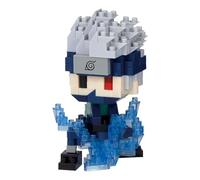nanoblock Naruto Shippuden - Kit de construction de la collection de personnages Kakashi Hatake (Sharingan)