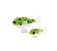 Nanoblock - Nbc-085 - Jeu De Construction - Green Spotted Puffer