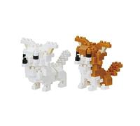 nanoblock NBC259 Dogs Chihuahuas, Multi