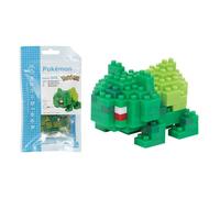 nanoblock NBPM003 Pokemon Bulbasaur, Colourful, Bulbizarre, Bandai