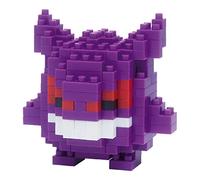 Nanoblock NBPM007 Pokemon Gengar, Colourful, Bandai, Ectoplasma