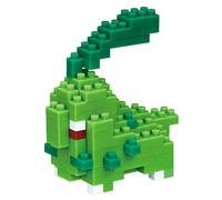 Nanoblock - Pokemon - Chikorita (Box of 12), Nanoblock Pokemon Series