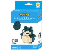 Nanoblock Pokemon Snorlax Ronflex Relaxo. Mini Series Nanoblock