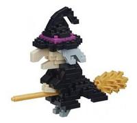 Nanoblock NBC-314 Sorcière – 160 pièces – Série Mini – Multicolore