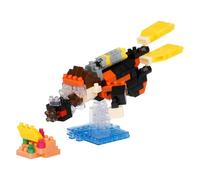nanoblock - Sports - Collection Scuba Diving Collection Kit de construction 180 pièces