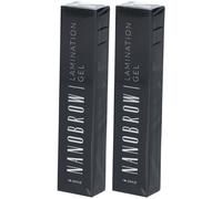 NANOBROW Gel de Stratification Noir Gel(S) 2x7 ml