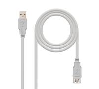 Nanocable 10.01.0203 câble USB USB 2.0 1,8 m USB A Beige
