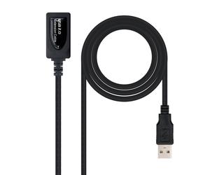 Nanocable 10.01.0211 câble USB USB 2.0 5 m USB A Noir