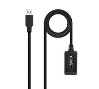 Nanocable 10.01.0311 câble USB USB 3.2 Gen 1 (3.1 Gen 1) 5 m USB A Noir