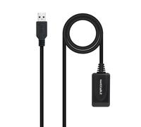 NanoCable 10.01.0311 - Câble d'extension USB 3.0 avec amplificateur, type A/M-A/F, 5 m