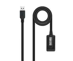 Nanocable 10.01.0311 câble USB USB 3.2 Gen 1 (3.1 Gen 1) 5 m USB A Noir