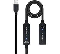 NanoCable 10.01.0312 - Rallonge USB 3.0 avec amplificateur, type A/M-A-A/F, 10m
