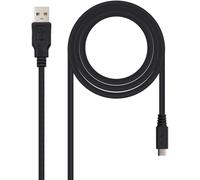 Nanocable 10.01.0503 Câble Usb 2.0 Vers Micro Usb, Mâle-Mâle, Noir, 3Mts[CAB9167189]