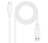Nanocable 10.01.2103-W câble USB USB 2.0 3 m USB C USB A Blanc