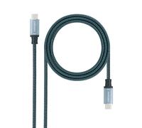 Câble USB-C NANOCABLE 10.01.4101-L150-COMB Vert 1,5 m (1 Unité)
