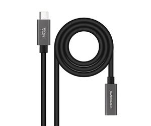 Nanocable 10.01.4402 câble USB USB 3.2 Gen 2x2 2 m USB C Noir