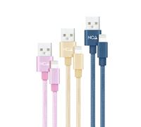 Nanocable 10.10.0401-CO2 câble Lightning 1 m Bleu, Or, Rose