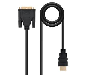 Nanocable 10.15.0502 câble vidéo et adaptateur 1,8 m DVI HDMI Noir